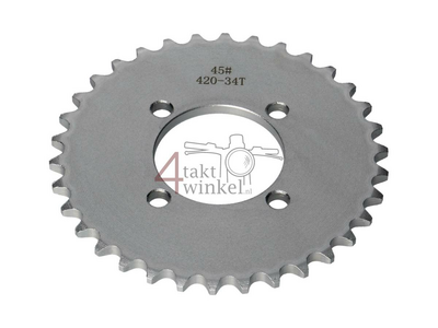 Rear sprocket C50, CD50 34