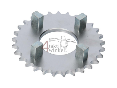 Rear sprocket 29, fits SS50, CB50, CY50, silver