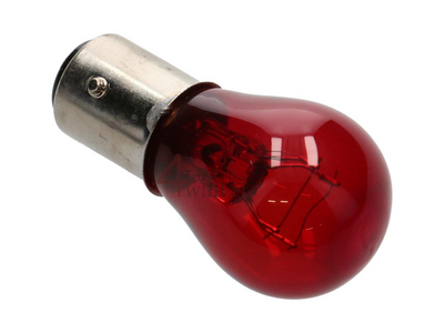 Rear bulb duplo BAY15D, 12 volt, 18-5 watt, red