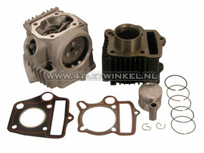 Cylinder kit, with piston & gasket & cylinder head 50cc, AGM, Skyteam, Honda NT