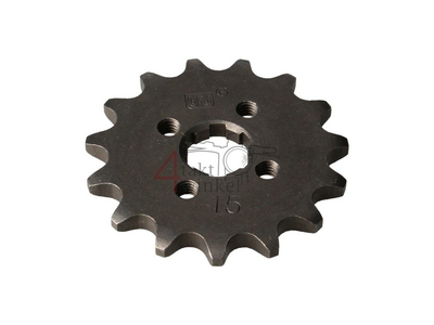 Front sprocket, 420 chain, 17mm shaft, 15, fits SS50, C50, Dax