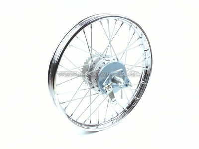 Wheel complete, rear wheel, 17